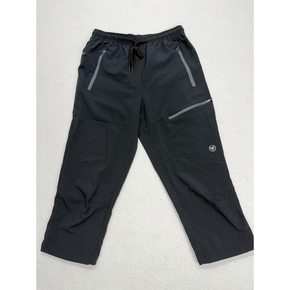 ChinFun Women's Hiking Black Capris Pants Outdoor Quick Dry Small NWT Adjustable